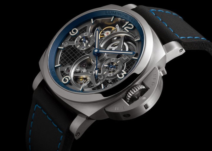 Lo Scienziato-Luminor 1950 Tourbillon GMT陀飞轮两地时间 PAM00767
