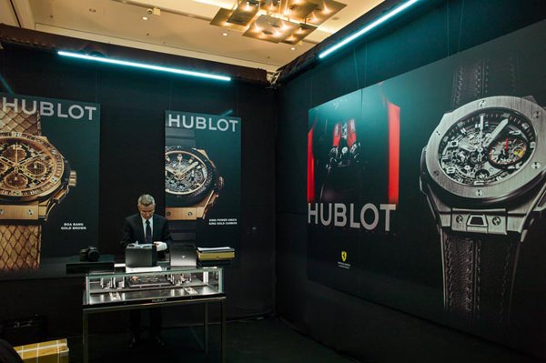 苏黎世钟表珠宝展Hublot宇舶表展厅