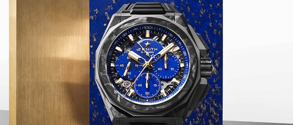 原石极限美学：Zenith Defy Extreme Lapis Lazuli II