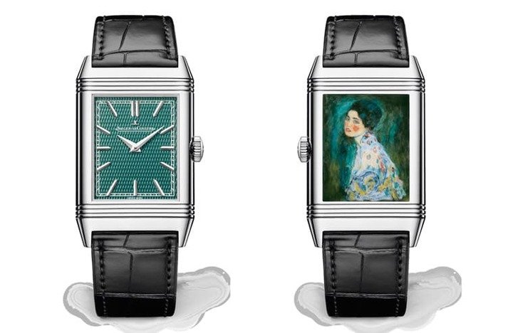 Reverso Tribute Enamel Hidden Treasures-Gustav Klimt