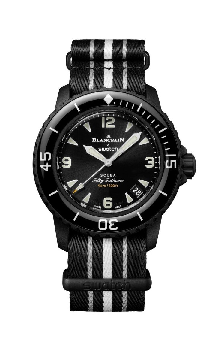 Bioceramic Scuba Fifty Fathoms手表风暴洋款