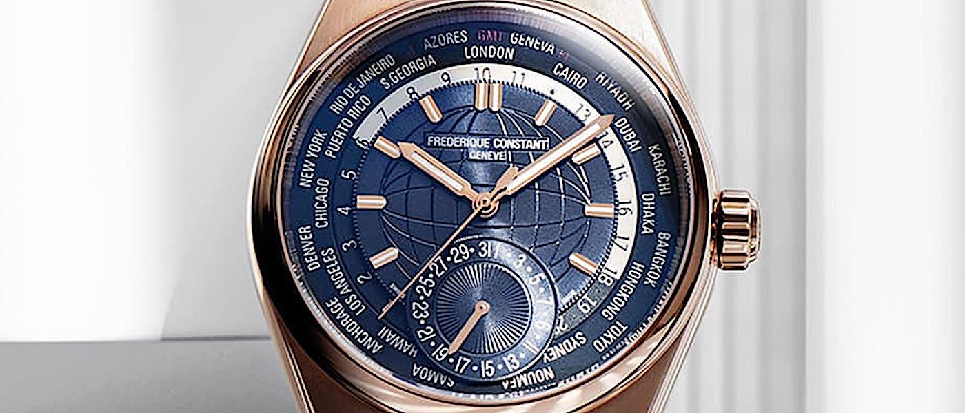 康斯登纪念创立35周年 推出世界时区手表庆祝珍贵里程碑