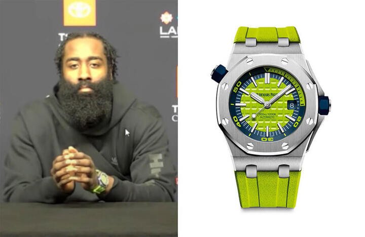 James Harden——AUDEMARS PIGUET Royal Oak Offshore Diver