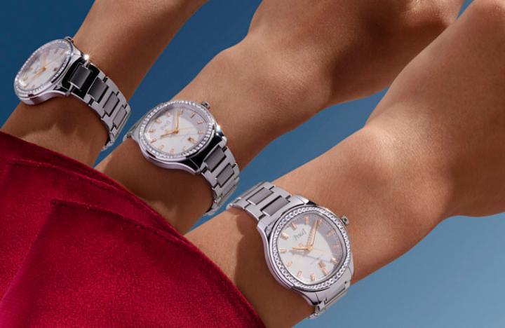继42mm之后，伯爵的Piaget Polo新推出表径下修至36mm的版本，手表以更细致华丽的风格吸引女性目光
