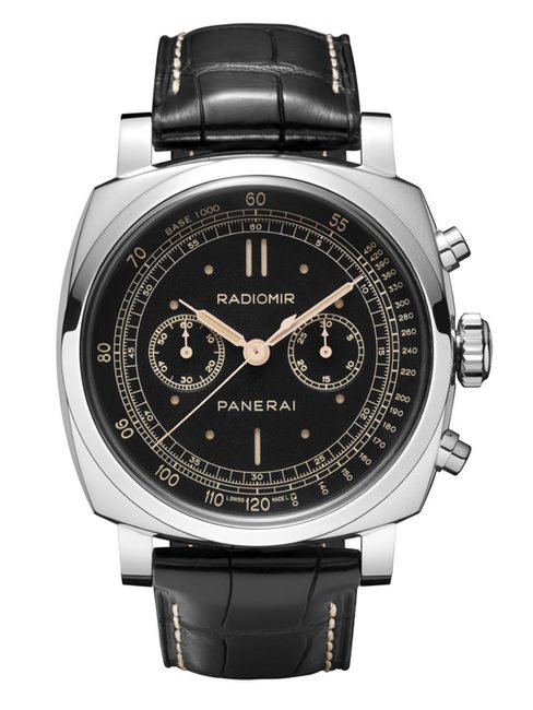 Radiomir 1940Chronograph 45毫米白金计时腕表（限量100只）