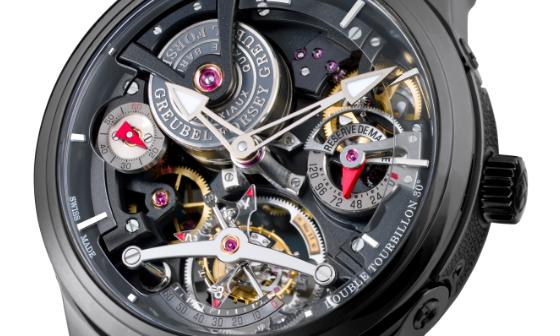 2013 SIHH 日内瓦高级钟表沙龙——高珀富斯（Greubel Forsey）Double Tourbillon Technique Black腕表