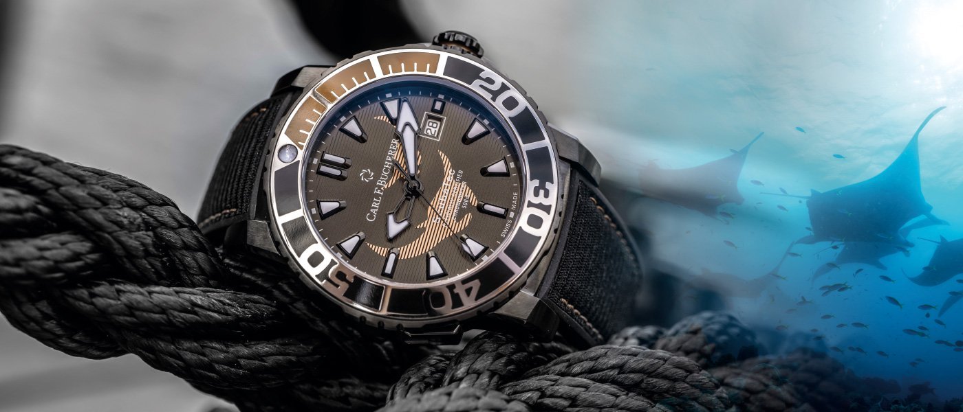 致力守护海洋生态 —— 宝齐莱 Carl F. Bucherer 推出全新柏拉维深潜腕表黑魔鬼鱼特别款