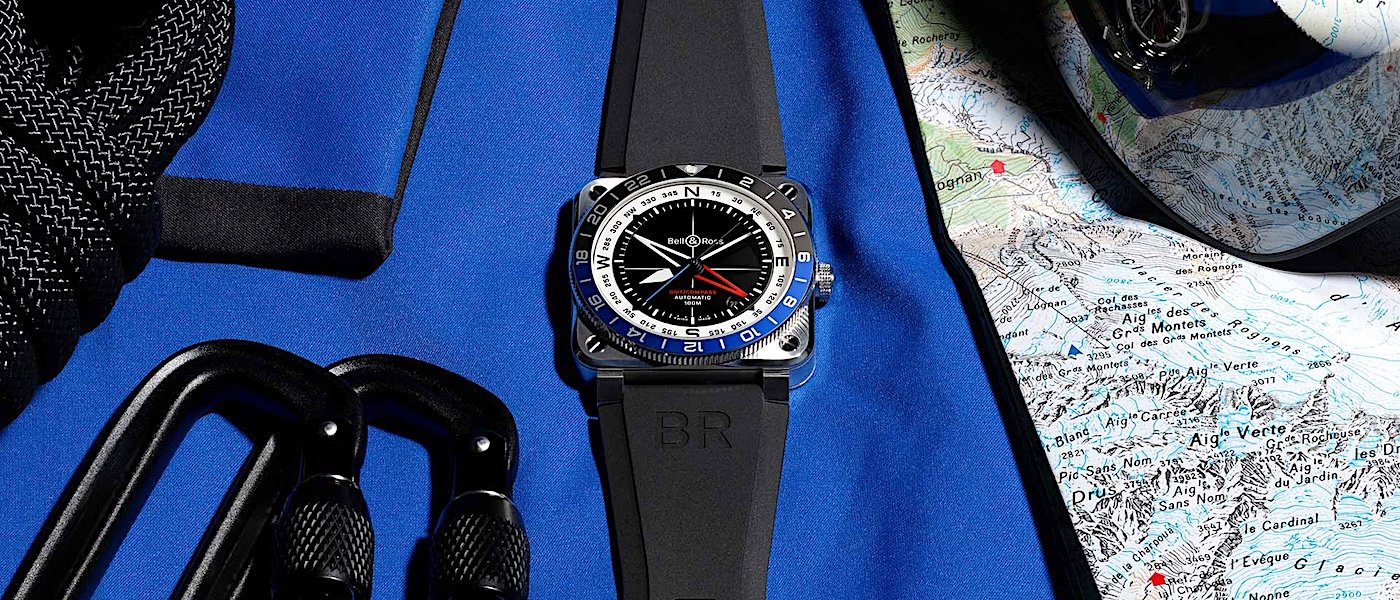 纵横天下 遨游四方：BELL & ROSS BR-03 GMT Compass