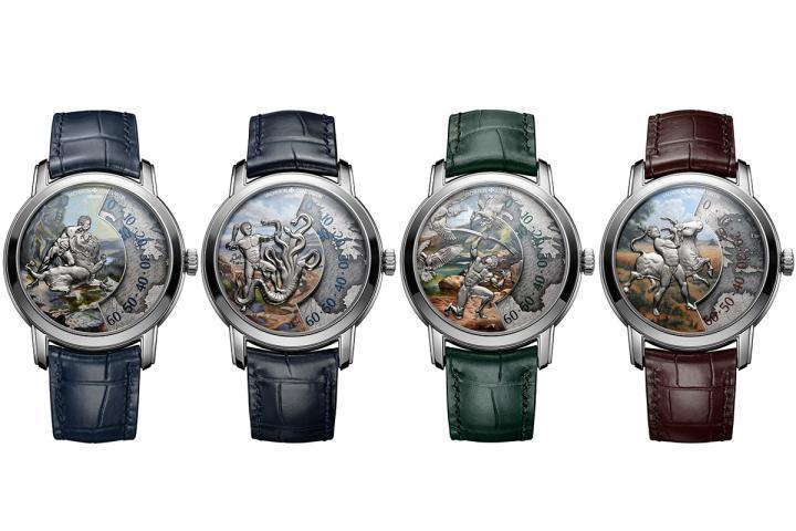 Les Cabinotiers The Labours of Heracles (Nemean Lion/Lernaean Hydra/Stymphalian Birds/Cretan Bull)