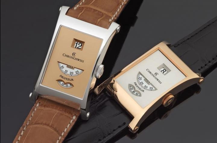 2005 年初代 Digiteur 承袭 Gerd-Rüdiger Lang 的创新精神，向经典数位手表致敬，20 年后有了新作接班。