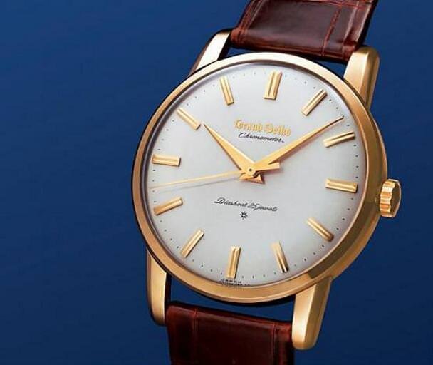 1960年代原版的GRAND SEIKO腕表，从整体设计乃至市场定位等层面都与SEIKO旗下表壳有所区隔