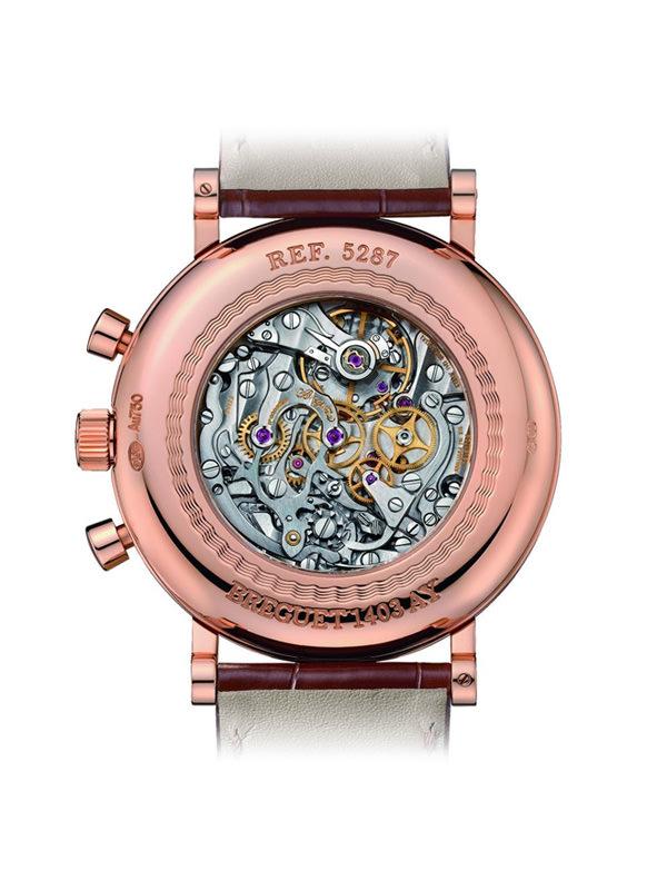 Breguet 宝玑 Classique 5287搭载533,3手动上链机芯，48小时动力储存