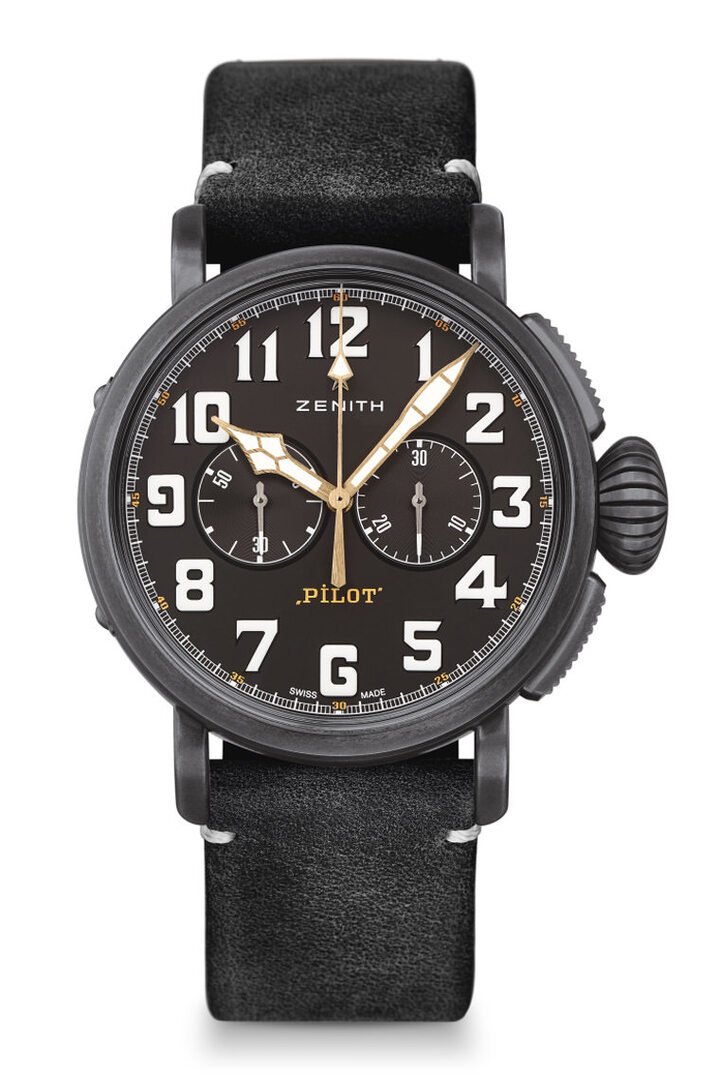 Pilot Type 20 Chronograph Ton Up Black