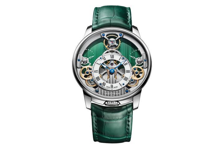 Time Pyramid 42.5 Malachite Platinum