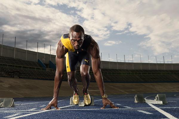 “世界上跑得最快的男人”博尔特获得三届奥运会“三冠王”