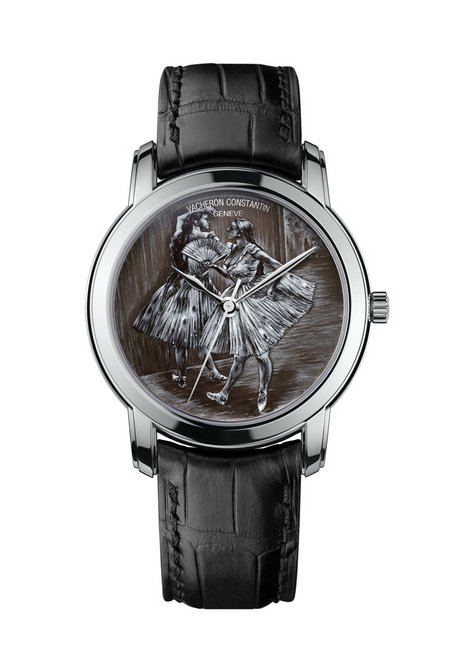 Métiers d'Art艺术大师Hommage à l'Art de la Danse系列以大明火灰色珐琅彩绘表盘，演绎完美工艺