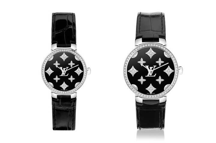 Tambour Slim Monogram Dentelle