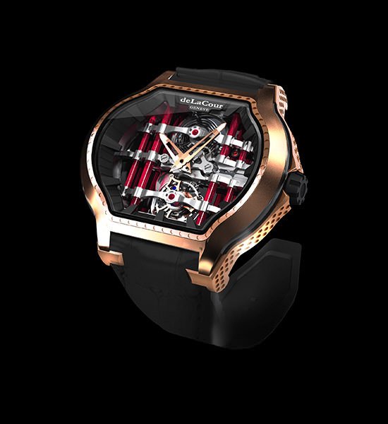 deLaCour 全新Tourbillon Reflect陀飞轮腕表
