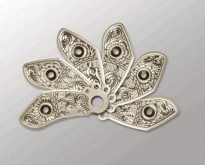 手工雕花摆轮夹板