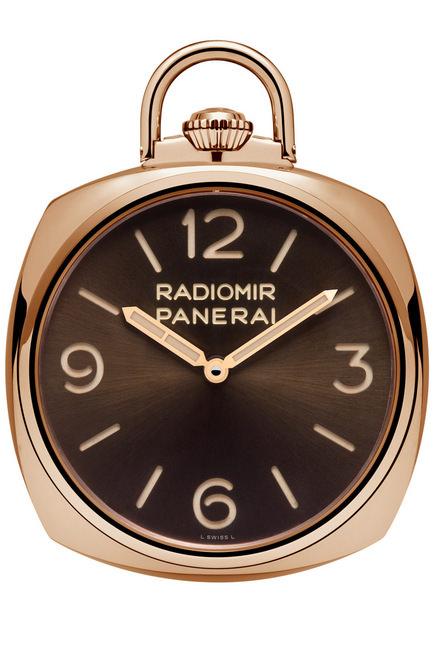 Pocket Watch 3 Days Oro Bianco 3日动力储存红金怀表， 限量版50枚