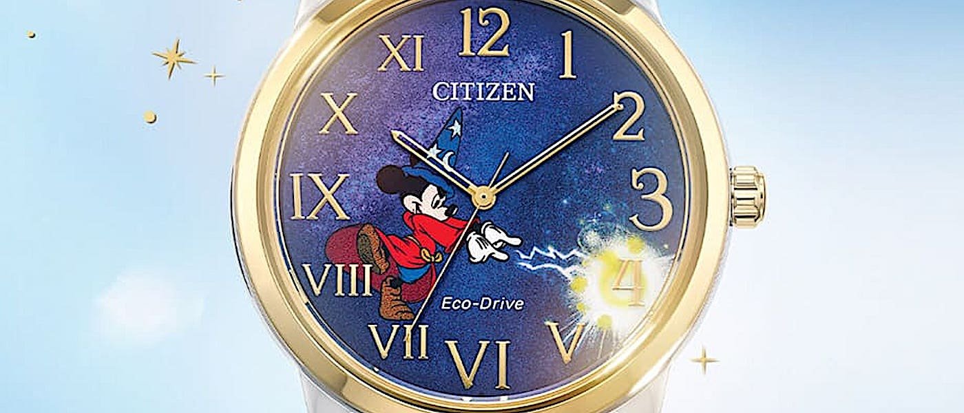 CITIZEN庆祝Disney迪士尼100周年 联名系列纪念表抢先看