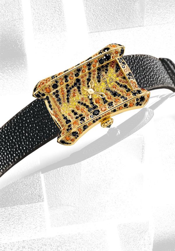 宝齐莱雅丽嘉野猫限量珠宝腕表