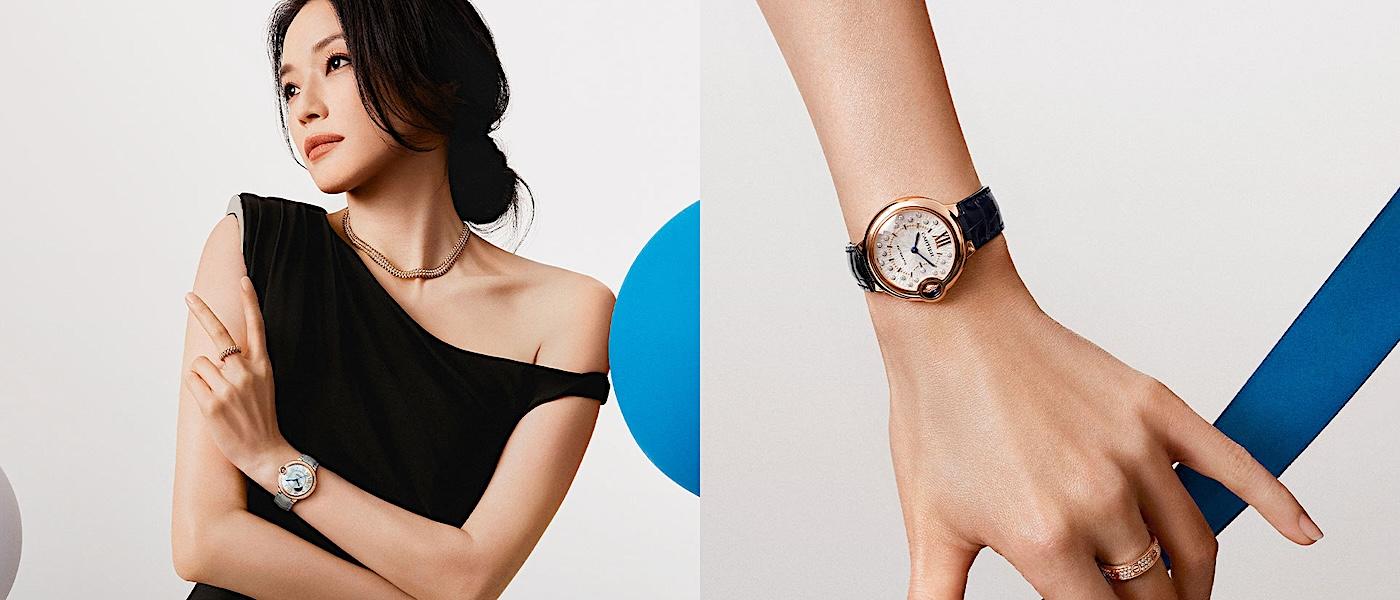 上手蓝气球！舒淇演绎 Ballon Bleu de Cartier