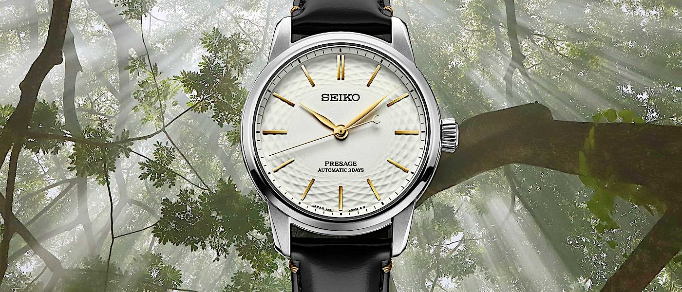 自然与匠艺的纯粹质感：SEIKO Presage无釉有田烧腕表