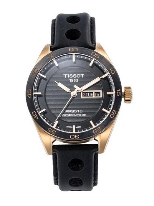 玫瑰金PVD精钢材质 / Powermatic 80 自动上链机芯 / 时、分、秒、日期、星期显示 / 蓝宝石水晶镜面、透视底盖 / 防水100米 / 表径42mm