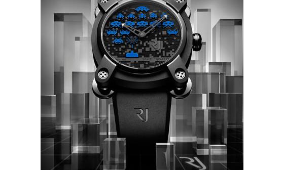 RJ-Romain Jerome与巴黎时尚门店Colette 合作推出Space Invaders® 联名款腕表