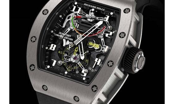 SIHH 2013：Richard Mille RM 036重力传感器陀飞轮腕表 