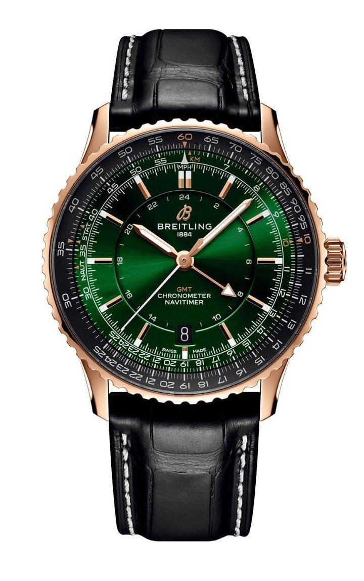 Navitimer Automatic GMT 41航空两地时间手表