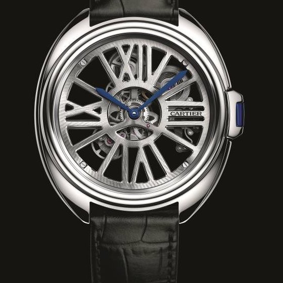 日内瓦钟表展SIHH ——卡地亚Cartier镂空自动腕表MONTRE CLÉ DE CARTIER SQUELETTE AUTOMATIQUE