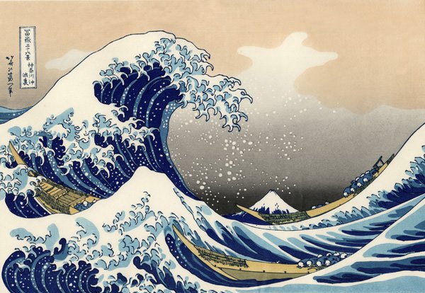 《神奈川冲•浪里》