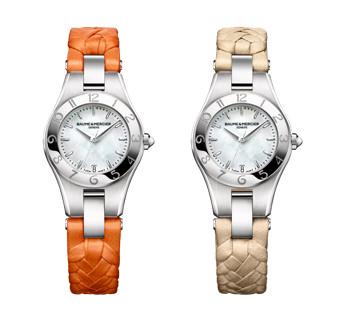 Baume & Mercier名士携手女演员埃曼纽尔•施莱琪推出两款全新Linea灵霓腕表