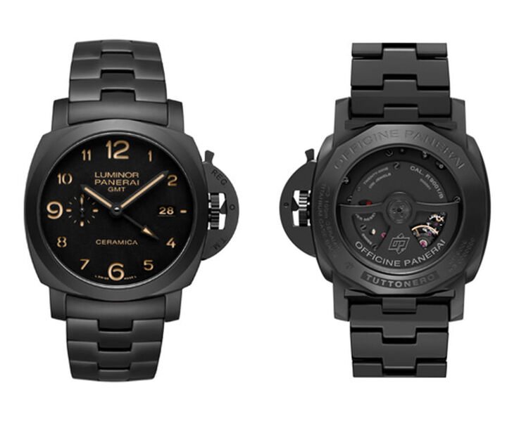 Tuttonero-Luminor 1950 3 Days GMT Automatic Ceramica