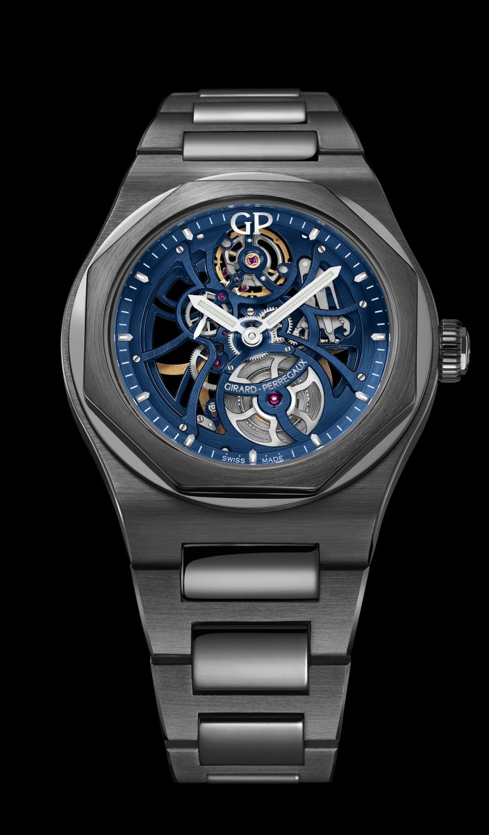 Laureato Skeleton桂冠系列天际行者镂空表