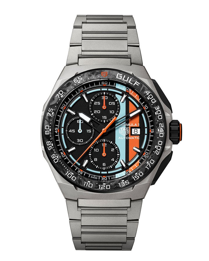 TAG Heuer Formula 1 x Gulf 限量版计时腕表