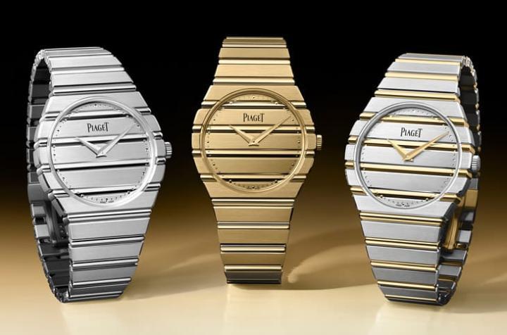 Polo 79 分别于 2024 年推出黄金款、2025 年发表白金款，2026 年则有致敬原创的 Two-Tone 双金版本登场。