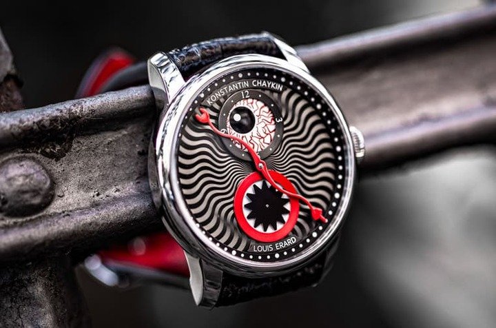 LOUIS ERARD和KONSTANTIN CHAYKIN再度推出联名表，这次新作名为时间吞噬者II：当黑夜降临。