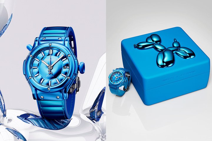 是表盒，更是值得收藏的独立艺术品。 完美承袭 Jeff Koons 标志性的充气美学，让每一次开盒都宛如亲临当代艺廊展台。