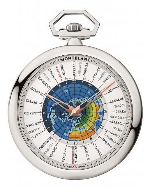 万宝龙4810系列寰宇世界时怀表110周年纪念款 限量发行 110枚