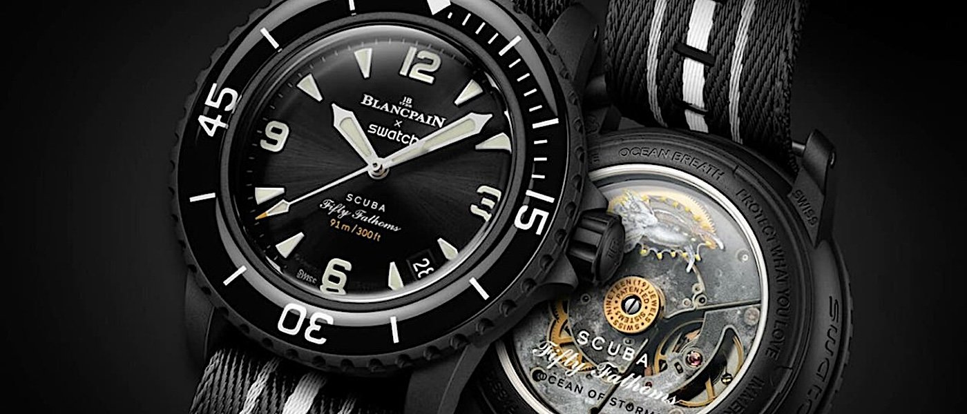 SWATCH x BLANCPAIN五十㖊联名潜水表2024新款亮相