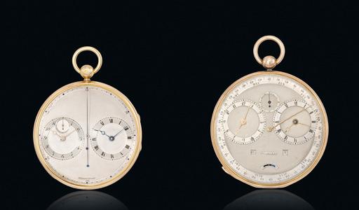 The two Breguet watches acquired for the Breguet Museum