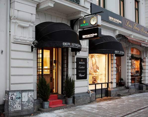 位于Malmö 的Bergströms Ur 旗舰店