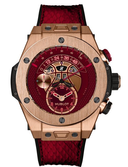  Big Bang UNICO Chronograph Retrograde Kobe 「Vino」 Bryant腕表King Gold款，限量100枚