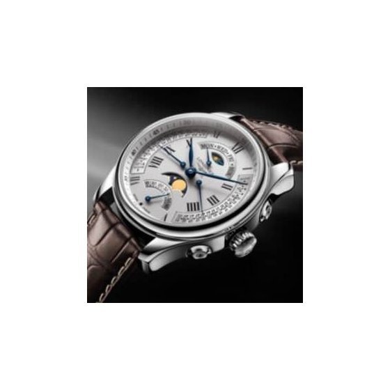 THE MASTER COLLECTION RETROGRADE MOON PHASES by Longines