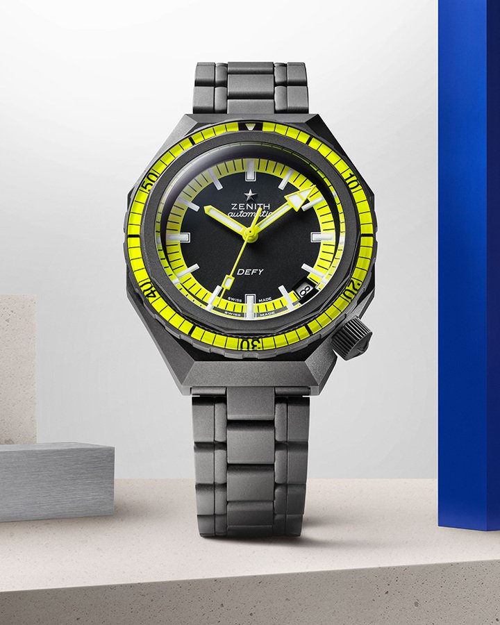 Defy Revival Diver Shadow挑战复刻暗影版潜水腕表