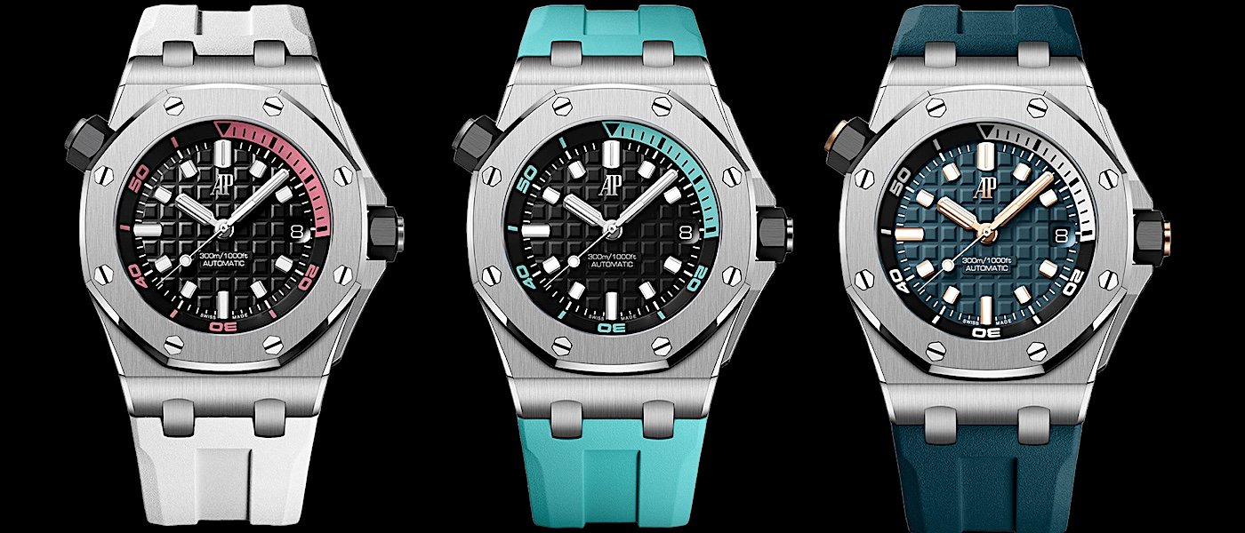 三色活力风采：爱彼全新 Royal Oak Offshore