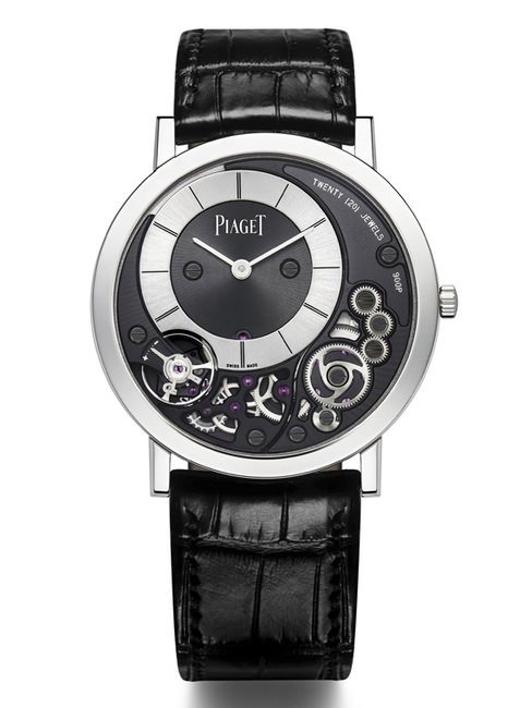 全球最纤薄机械腕表—Altiplano 38mm 900P腕表（18K白金）